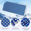 Quick-Dry Cooling Sports Scarf Football Pattern Breathable Hooded Headscarf Multifunctional Lightweight UV Protection Towel