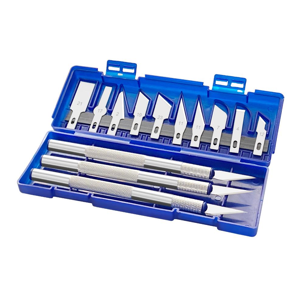 

13 шт. Металлический нож для резьбы по дереву, ручка в стиле художественной печати, ручная комбинированная резка бумаги, нескользящий гаджет, сделай сам, точный ремонт тоже