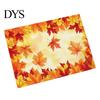 Thanksgiving Dining Table Decor Autumn Placemats, Pumpkin Gnome Skeleton Turkey Printed Mats, Heat Resistant Home Gifts Washable Place Harvest