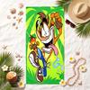 Crash Bandicoot  (5) Beach Towel Large Towel For Pool Summer Vacation Bath Gift