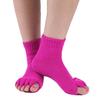 1 Pair Yoga GYM Massage Five Toe Separator Socks Foot Alignment Pain Relief