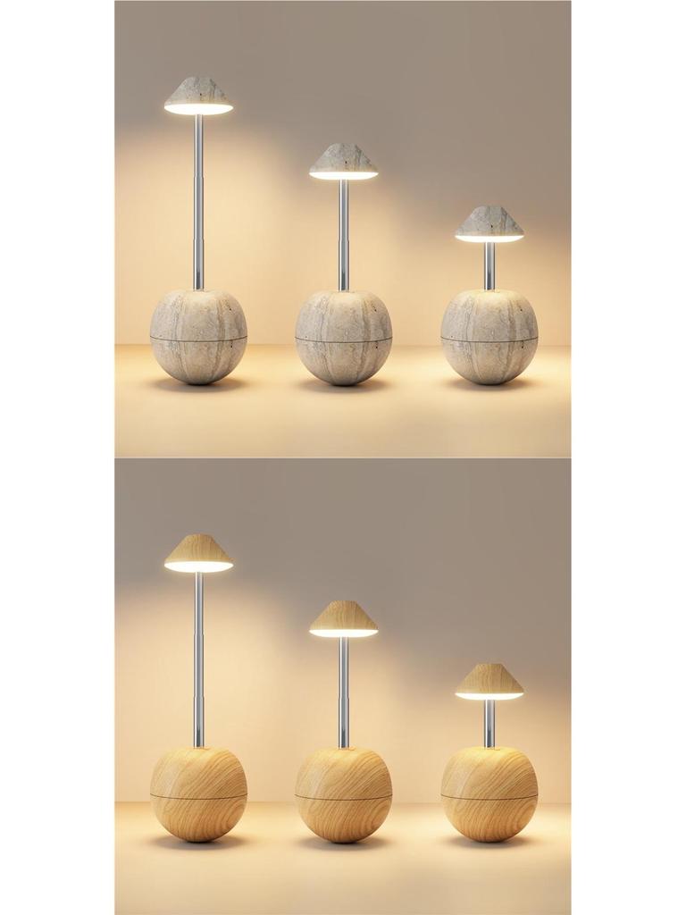 Rechargeable LED Table Lamp with Remote & Touch Control for Bedside and Hotel Decor