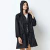 Raincoat Adult Outdoor Travel Walking Girl Student Fashion Lightweight and Thin Type Waist-Tight Waterproof Short Outwear Poncho
