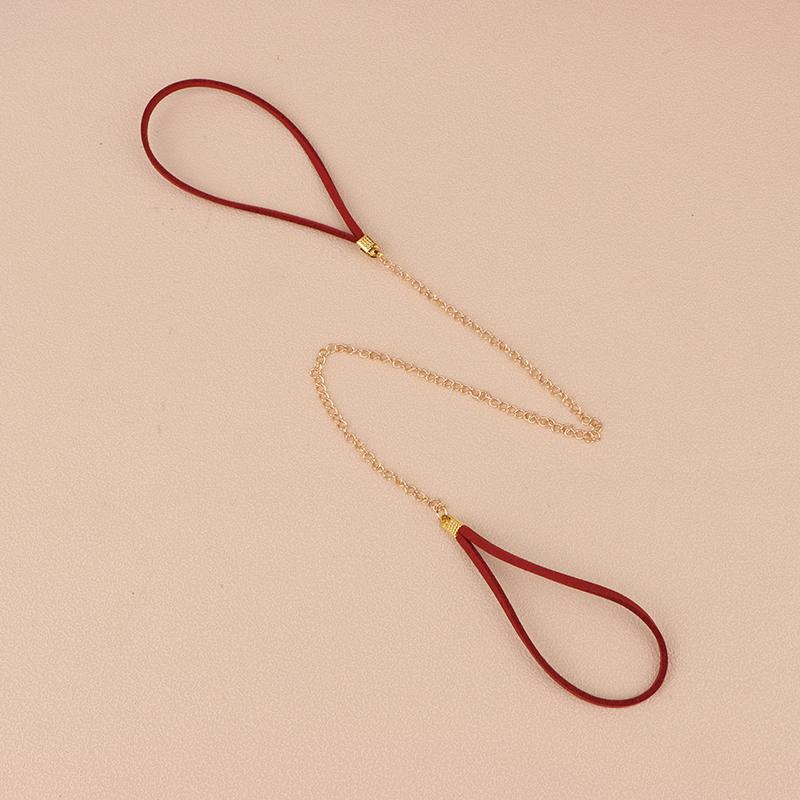 

Dollhouse Dog Plush Toys Lead Rope Doll Animal Pet Toy Miniature Home Decor Accessories Toy Pretend Play Toy вина червоного кольору