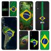 Phone Case For Samsung A56 A36 A26 A24 A12 A14 A16 A50 A70 A20E A10S A22 A40 A34 A54 A42 A52 5G A04s A06 Cover Large Brazil Flag