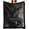 Xenomorph Wurfdecke Mehrzweck für dekoratives Sofa Plüsch Weihnachtsgeschenke Decken