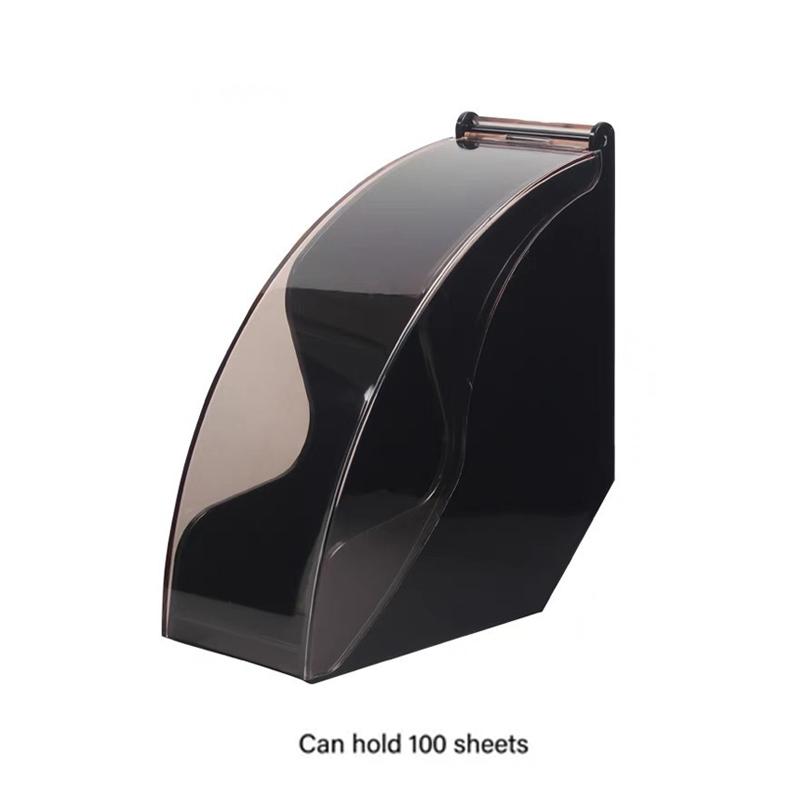 100Pcs Coffee Filter Paper Box V01 V02 V60 Compatible Coffee Maker Filter No Bleach Anti Dust Acrylic Storage Case
