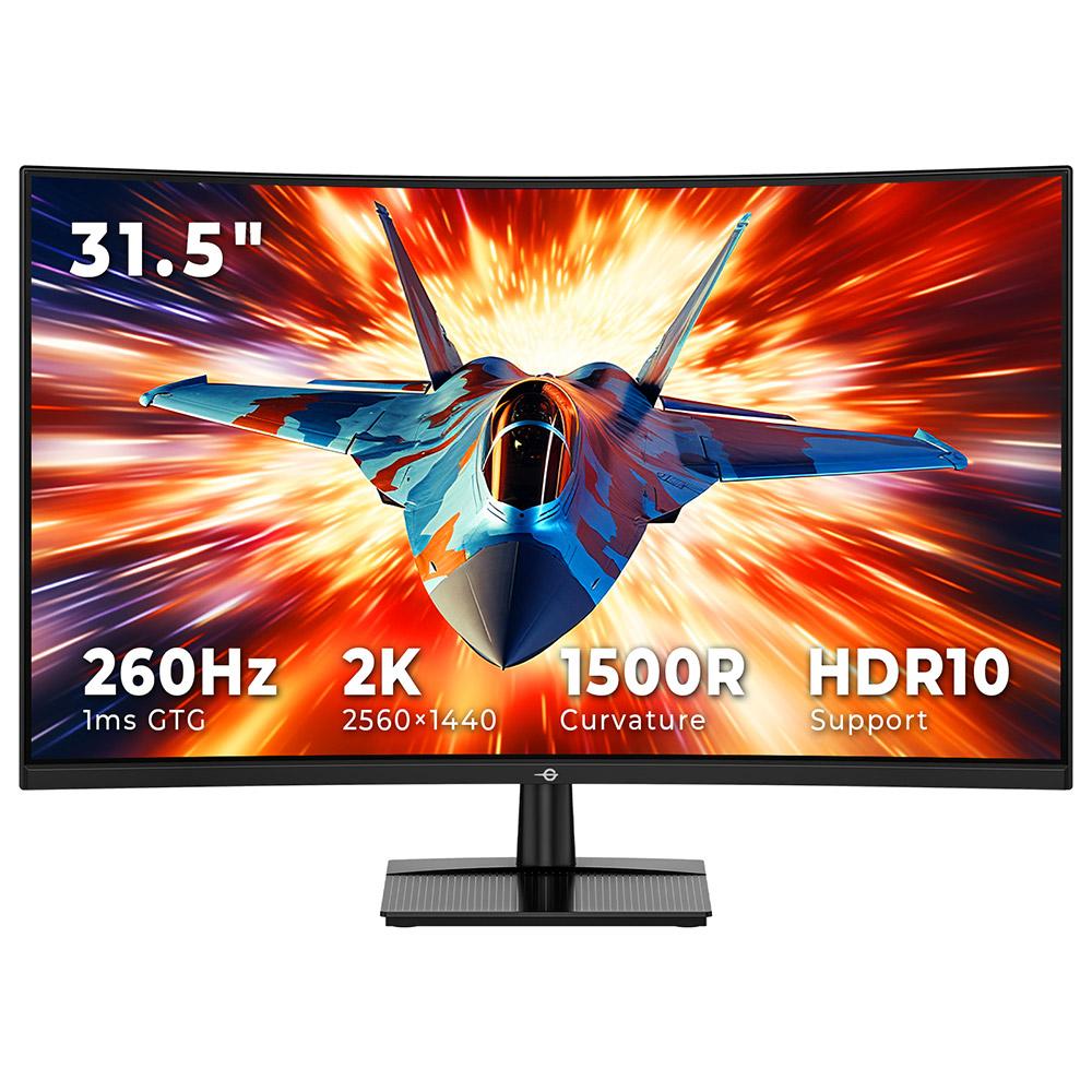 TITAN ARMY C32C1S 1500R 16:9 260Hz Játékmonitor 2K Lenyűgöző Felbontással
