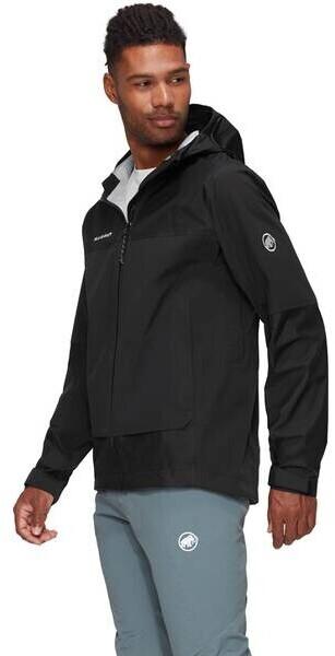 Jacke Mammut Ducan Guide Hardshell mit Kapuze Herren (1010-31380) Schwarz