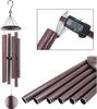 Large Metal Wind Chime, 6 Tubes - Musical, Sympathy & Memorial Gift for Outdoor Decor