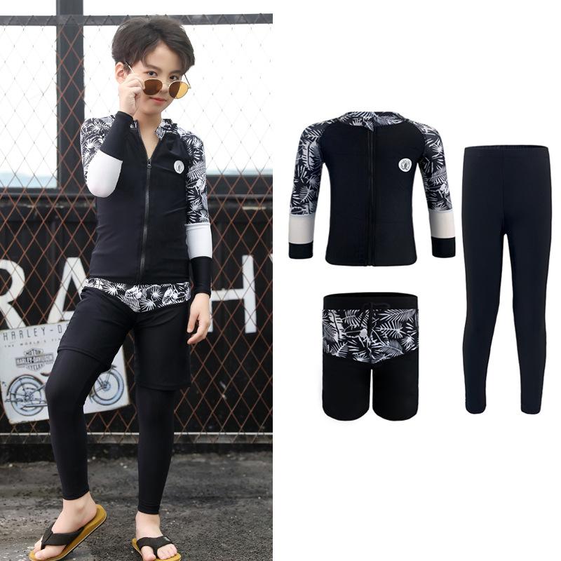 Parent-Child Quick-Dry UV Protection Snorkeling Swimsuit - Long Sleeve & Pants