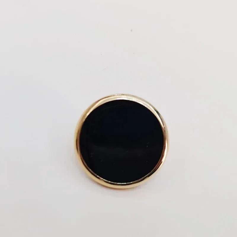 10 pezzi bellissimi bottoni color oro 11/15/21 mm bottoni in plastica di alta qualità con gambo accessori per cucire vestiti