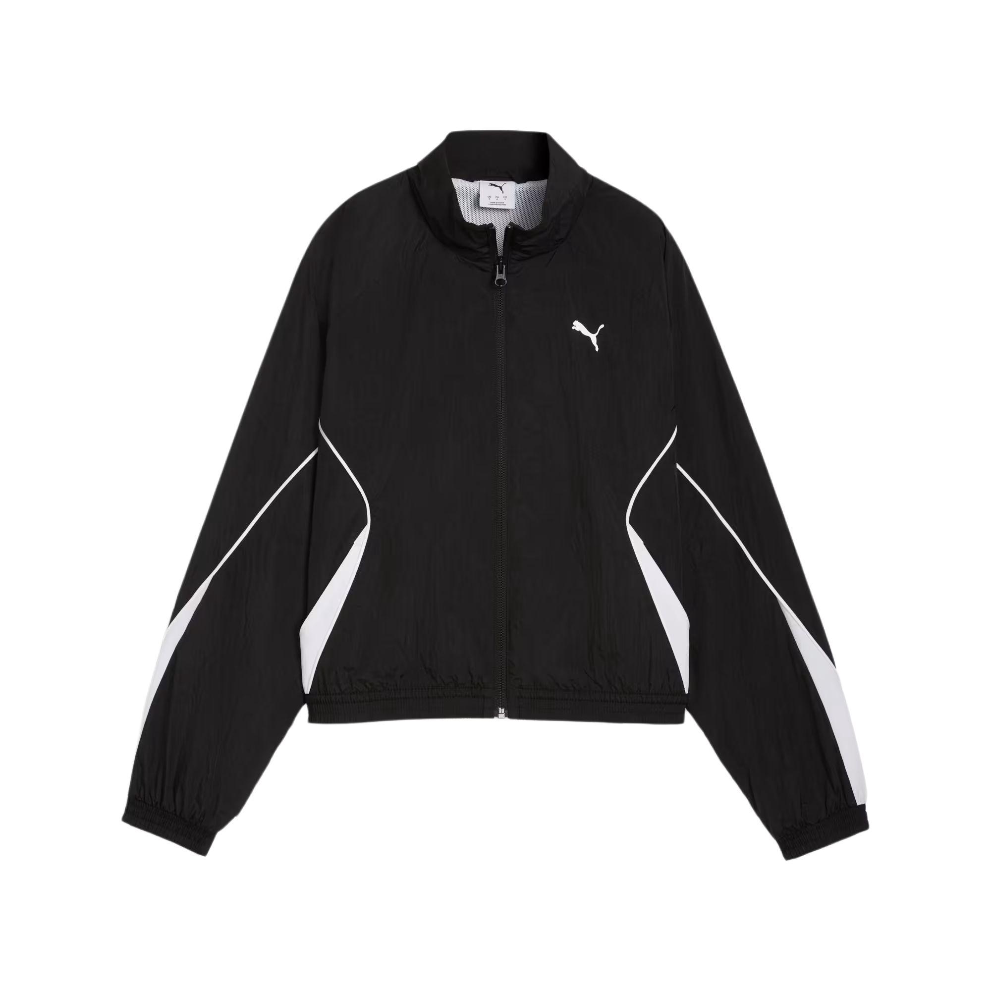 Puma Fz Sports Casual Woven Short Breathable Windproof Loose Jacket Women jackets 694101-01 S