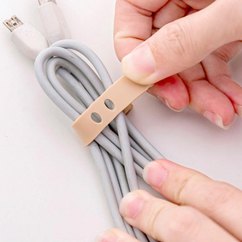 Kopfhörergurte, Anti-Verlust-Aufbewahrung, weiches Klebeband, Datenkabel-Umreifung, Kabel-Organizer-Wickler