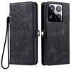 Style 016 For Xiaomi 15 Pro Case Skin Feel Totem Imprinted Wallet Leather Phone Cover