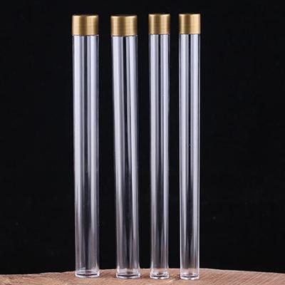 Simple Acrylic Incense Stick Tube Transparent with Detachable Airtight Lid Incense Holder Incense Storage Box