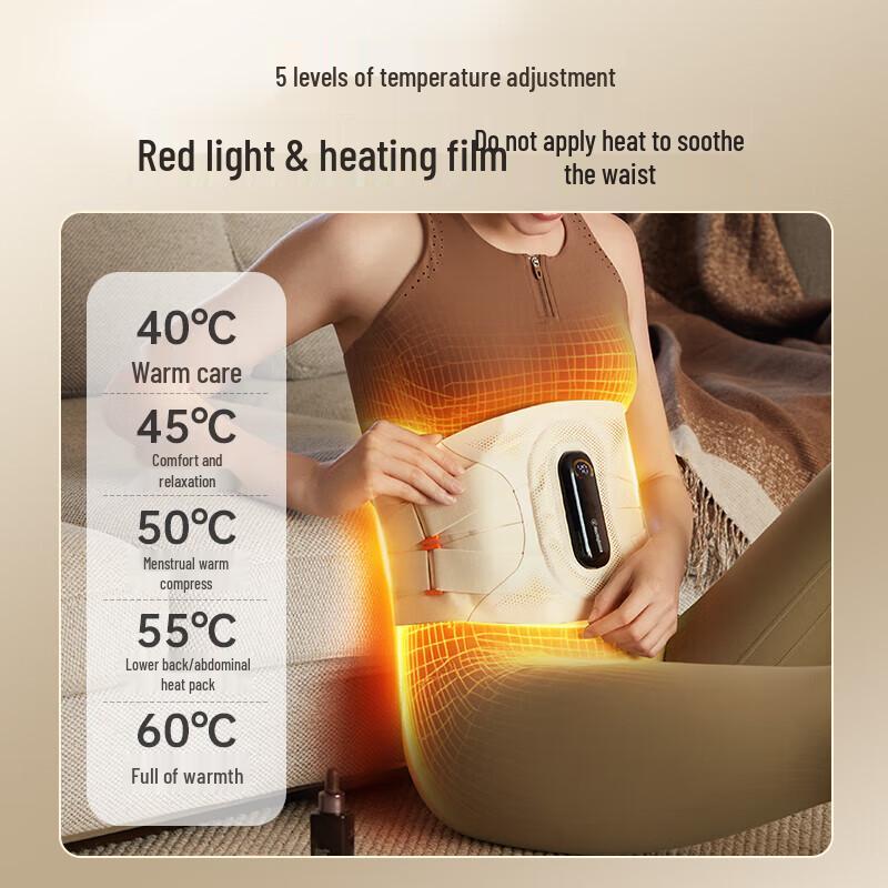 Westinghouse Lumbar Massager Belt with Heat and Vibration