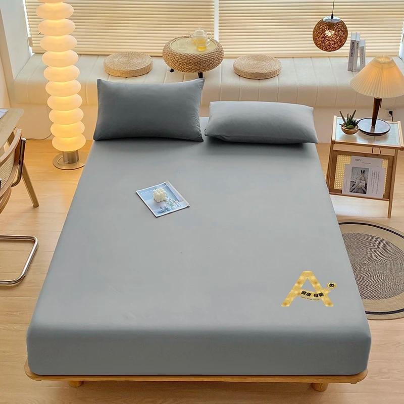 Vysoce kvalitní napínací prostěradlo pro jednu nebo dvě osoby, velikost King, potah na matraci s gumičkou, prostěradlo 90x200, 160x200