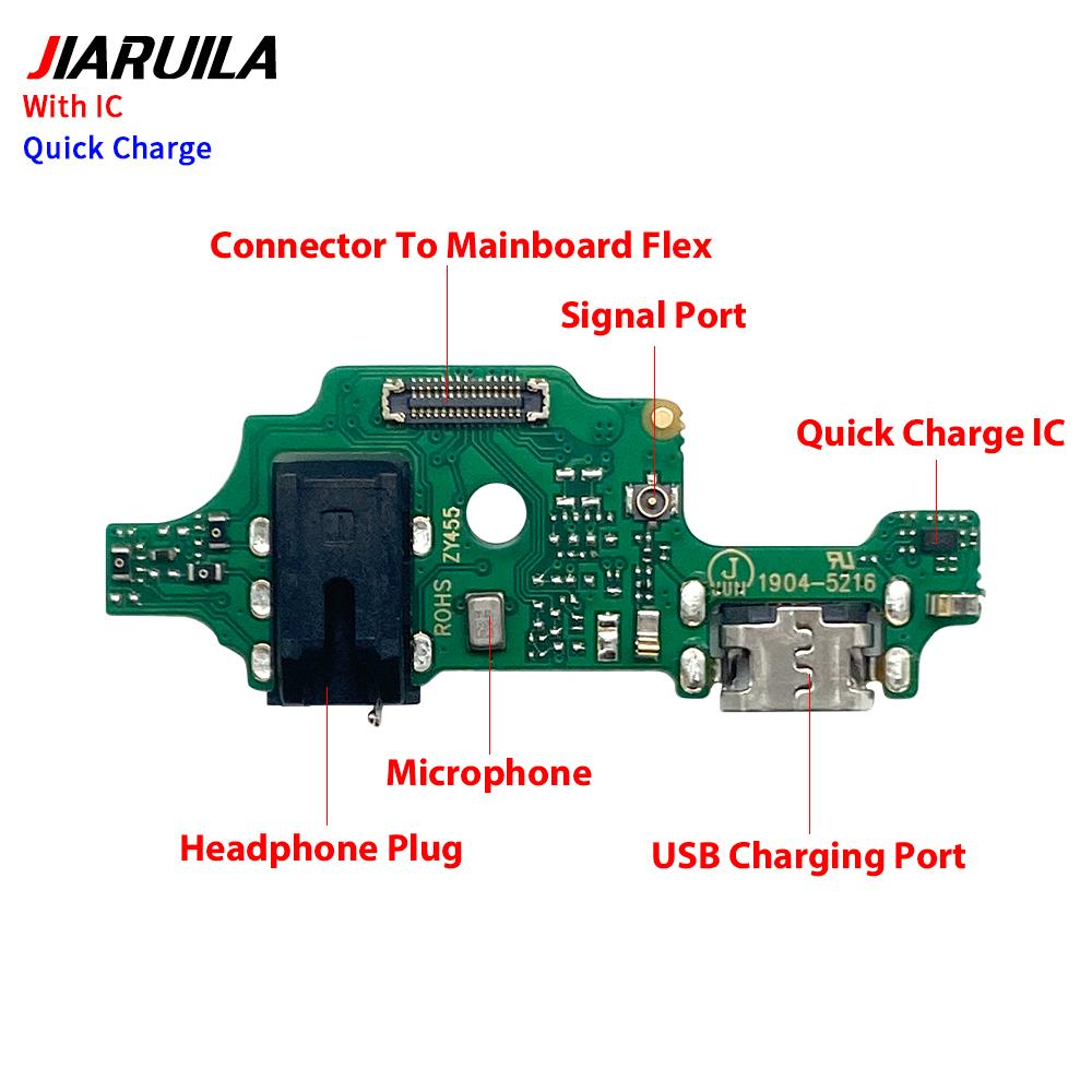 11Pcs Charging Port Flex Cable For Infinix Hot 6 Hot 11i Spark 7 Pro Tecno Pop 1 Plus USB Charger Dock Connector With Microphone