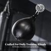 Speed Bag with Swivel and Mounting Plate Builds Muscle Strength for Garage