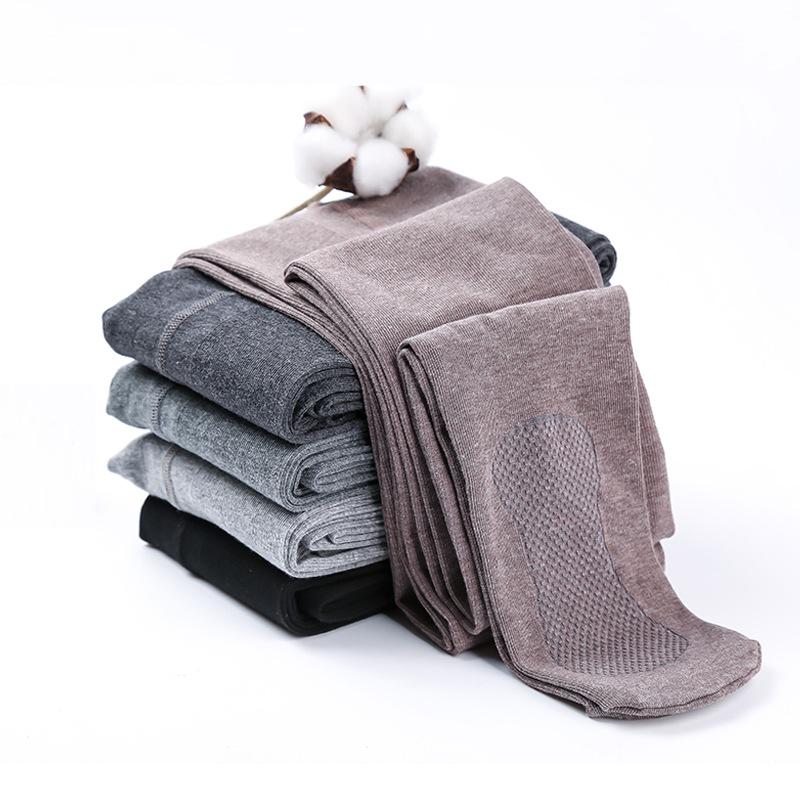 Spring and Summer Women's Leggings Plus Size Cotton Anti-pilling Vertical Stripes Slimming Buttocks Sole Non-slip Outer Wear