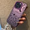 Fresh Moon Star Electroplate Silver IMD Phone Case For iPhone 15 16 Pro Max 14 13 12 11 Pro XR XS 7 8 Plus Shockproof Back Cover