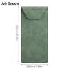 PU Leather Menu Wine Holder Pen Insert Waterproof Clipboard Document Clip Invisible Magnetic Buckle Order Dishes Note Holder