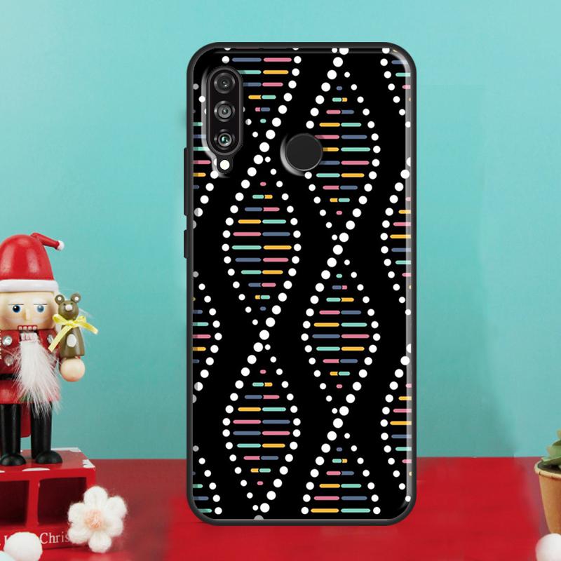 Retro DNA Science Illustration For Huawei Nova 9 10 SE 12i 12s 11i 8i Y90 Y60 Y70 Y72 Y73 Y61 Y91 P30 P40 Lite P60 Pro Case