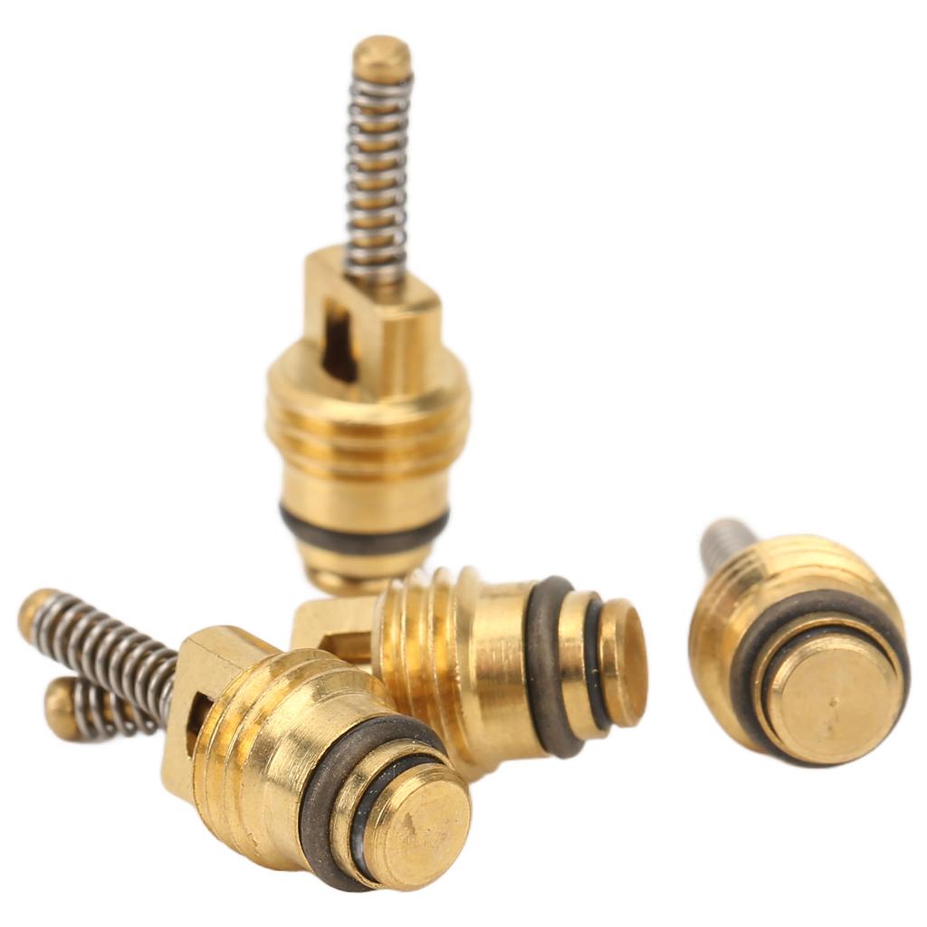 20 Pcs Air Conditioning Valve Core Aluminum Alloy Copper Automotive AC High Pressure Valve Cores