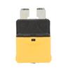 Yellow Manual Reset Blade Fuse 20A Circuit Breakers 28VDC for Vehicles Low Voltage Yachts Ships