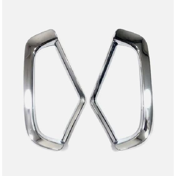 Chrome ABS Front Fog Lamp Light Cover Trim 2Pcs Fits For TOYOTA RAV4 -2025
