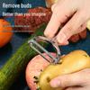 German Multi-Functional Kitchen Peeler & Grater: Apple, Potato, Fruit Scraper
