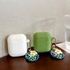 INS Square Avocado is compatible with Apple AirPods 1 Bluetooth Earphone Protective Cover Pro 1 Apple Earphones 1