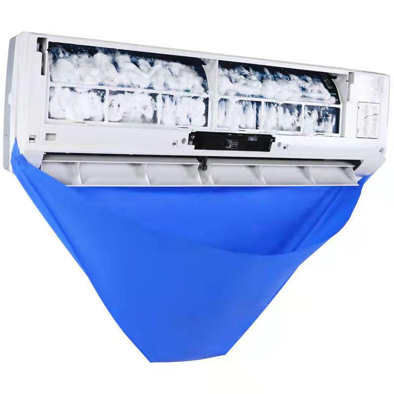 Waterproof Air Conditioner Cleaning Cover & Water Catch Bag for Indoor/Outdoor Units