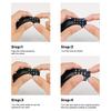 4 Digit Combination Bike Lock Cable – Resettable Security Steel Cable Lock for Bicycle, Scooter, Gate & Fence
