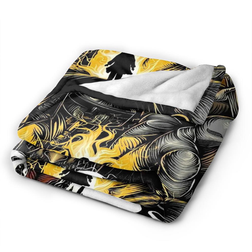 Anime Attack on Titan Blanket Quality Warm Soft  Throw Blanket Winter Camping Bedroom Novelty Bedspread