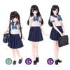 Scale AZO2 Kazuharu Kina School Uniform Collection Fold White 1/3 "Three Socks" (for Dolls)