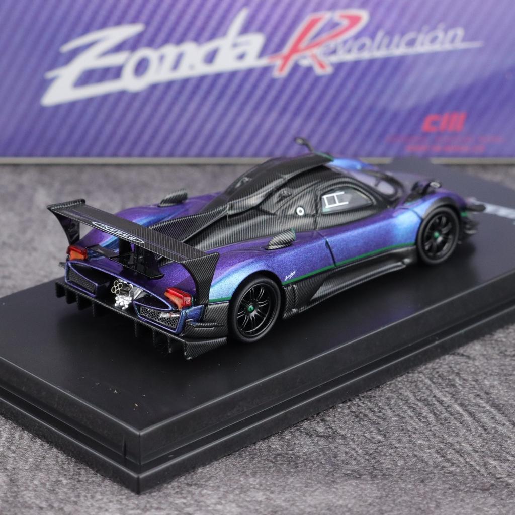 CM 1:64 Pagani Zonda Revolution REV Alloy Car Diecasts & Toy Vehicles Car Model Miniature Scale Model Car For Children