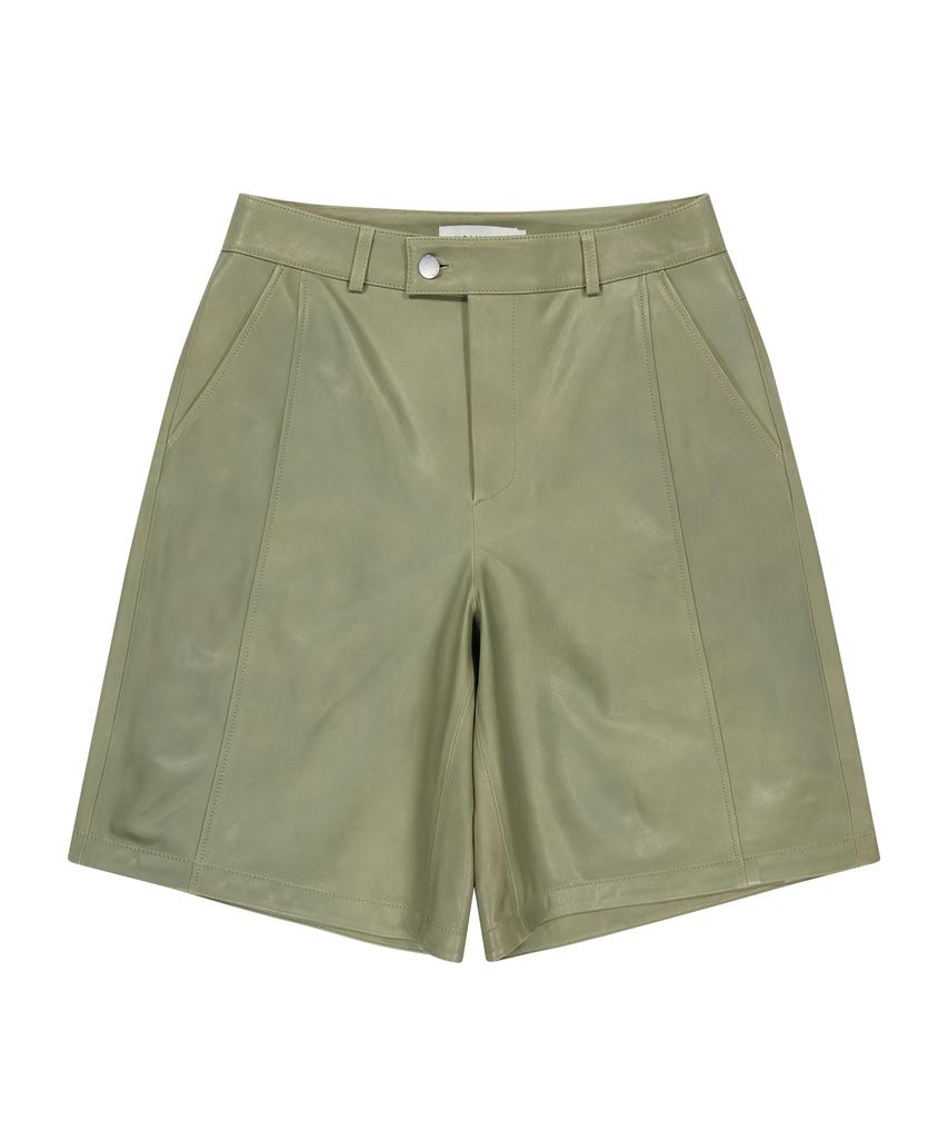 UNGIMMICK Nappa Leather Short (Olive / Lambskin)