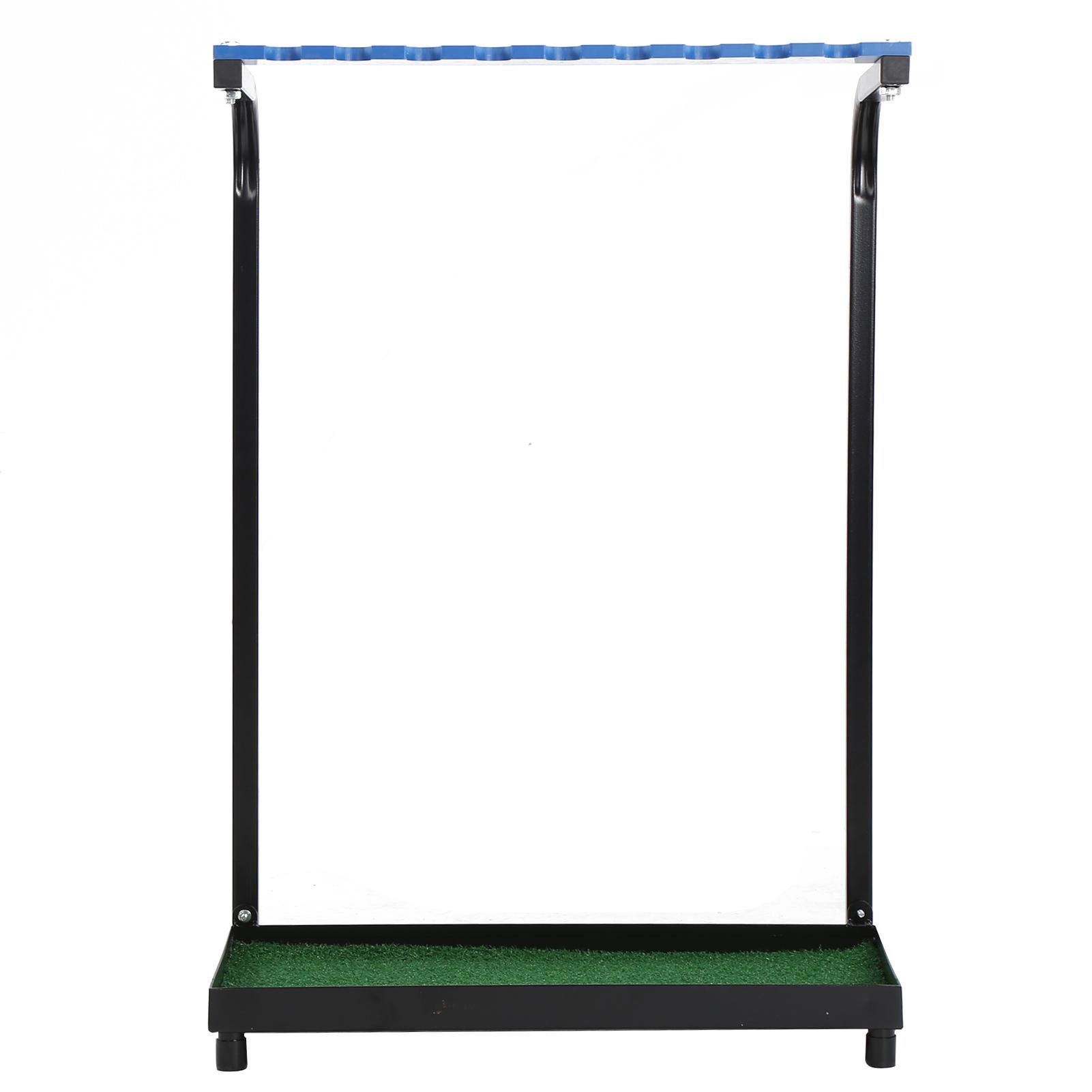 

Стальная стойка для хранения клюшек для гольфа на 9 лунок, держатель для паттера, полка для демонстрации клюшек, принадлежности для гольфа