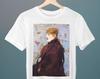 Autumn III, Edouard Manet, Unisex T-Shirt, Art T-Shirt, Fine Art T-Shirt, Gift for Her, Gift for Him, Art Lover Gift