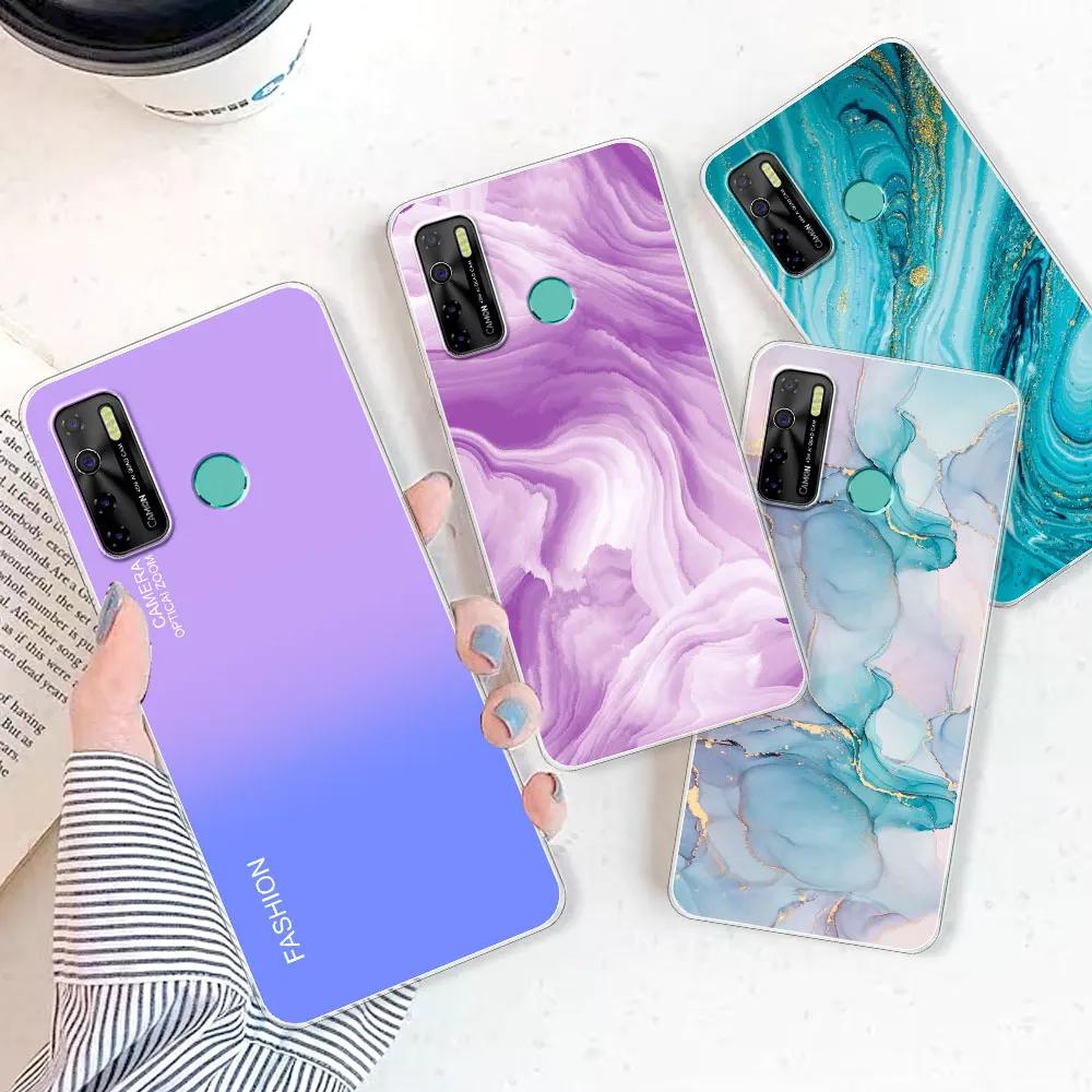 For Tecno Spark 5 Pro Case Cover For Tecno Camon 15 Air /Camon15 Funda Clear Soft Silicone TPU Phone Case or Tecno Spark 5 Coque