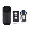Bicycle Motorcycle Vibration Alarm Bike Alarm Remote Control Wireless Anti-Theft Alarm 113Db Triggered Vibration Sensor