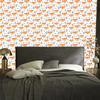 Foxes Wallpaper White and Light Gray for Living Room and Bedroom 50x1000