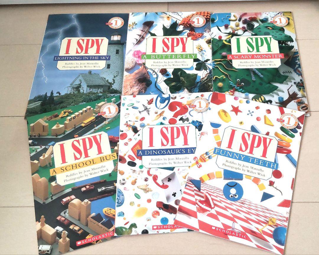 

[USED] English Picture Book ispy LV1 English Picture Book 6 books