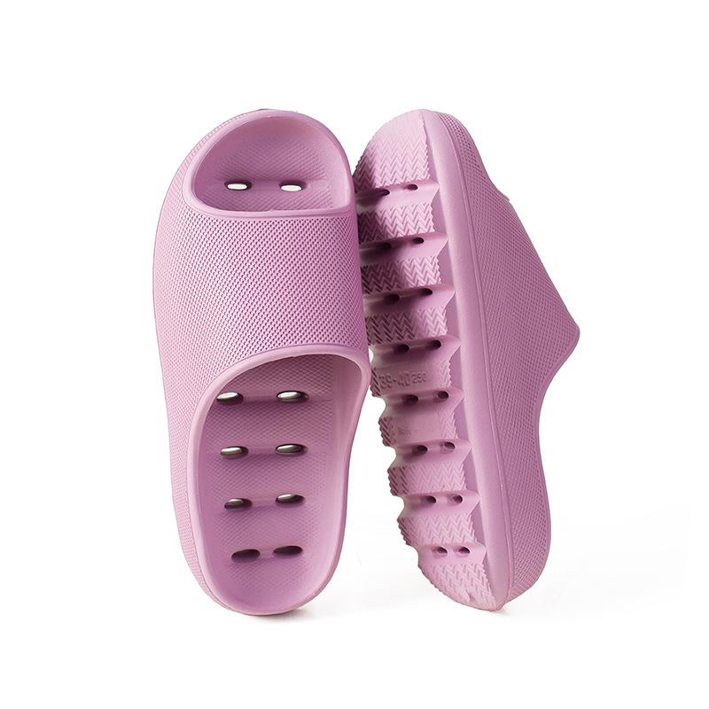 Best Selling New Women Slides   EVA slippers Pure Color Indoor Slide House Slides Cheap Ladies slippers  Fashion Heel slippers