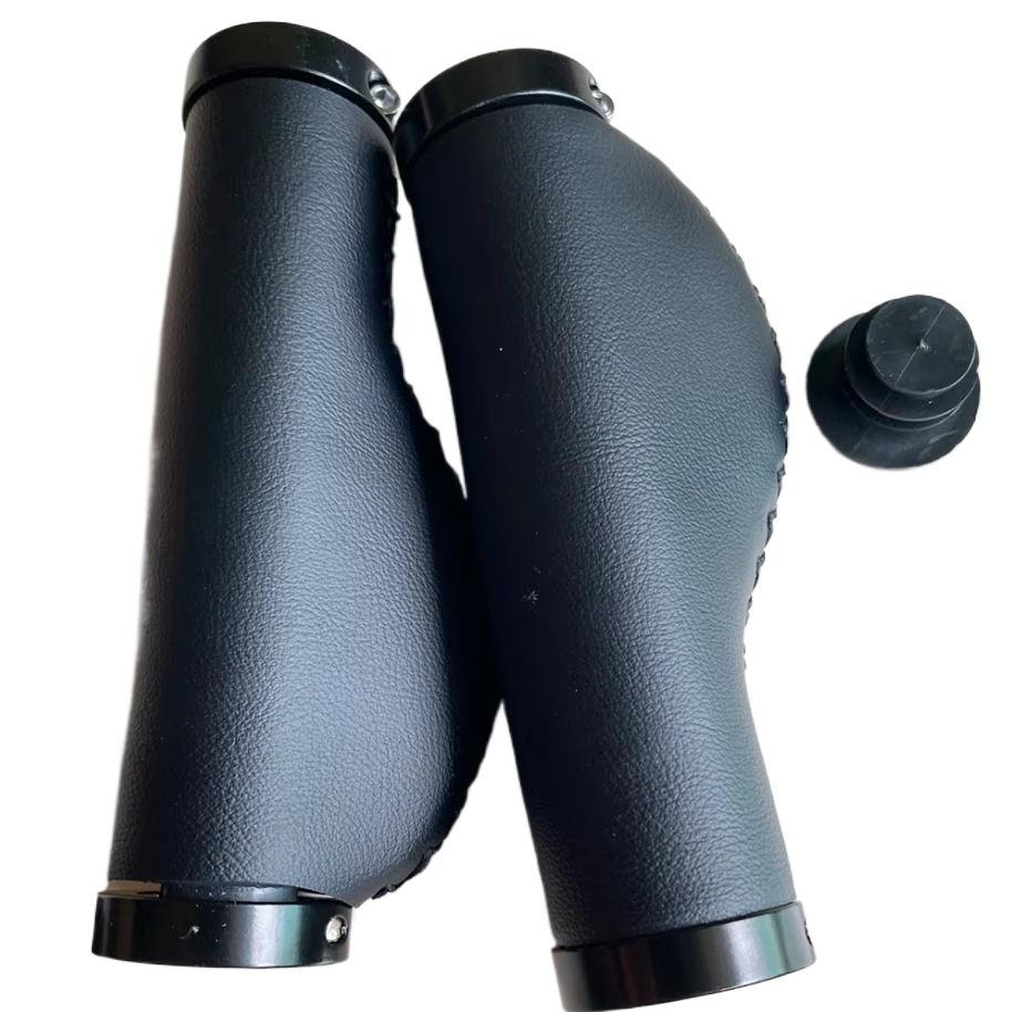 Bicycle Handle Bar Cover Dark Brown Imitation Leather Handlebar Cover Mountain Bike Microfibre Leather Comfortable Grip