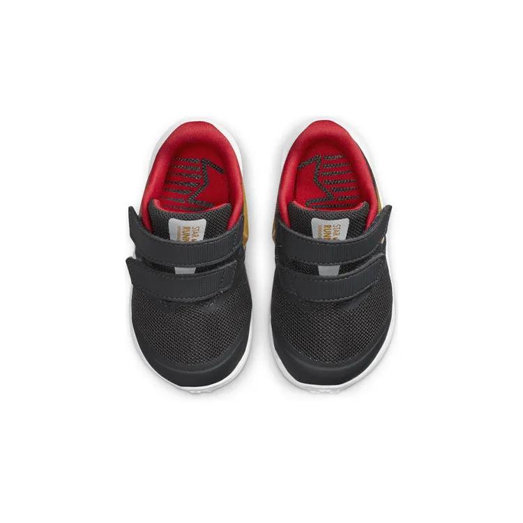 Nike Star Runner 2 ToddlerV 'Dark Smoke Grey Gold' (Unisex) Dark Smoke Grey / Metallic Gold Toddler Shoes AT1803 010