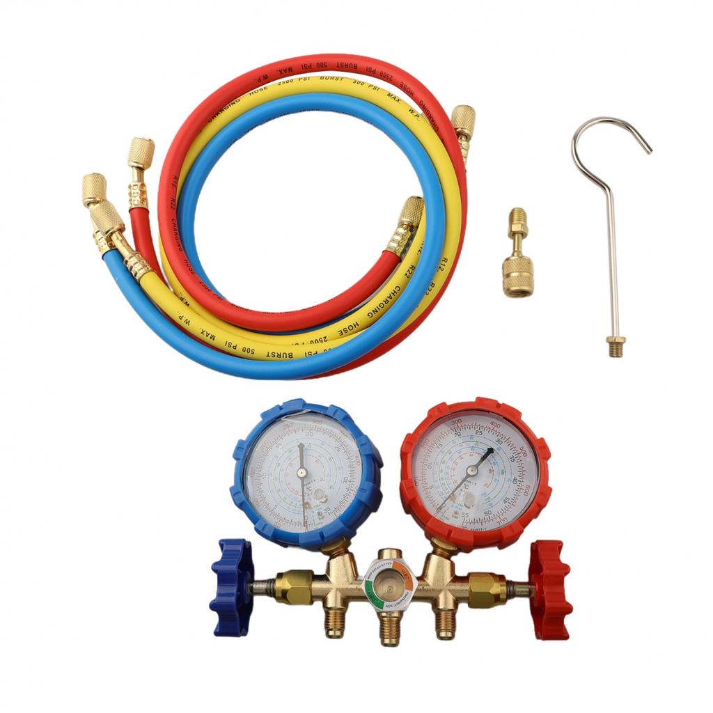 Refrigeration Systems Air Conditioning Tool Manifold Gauge Kit