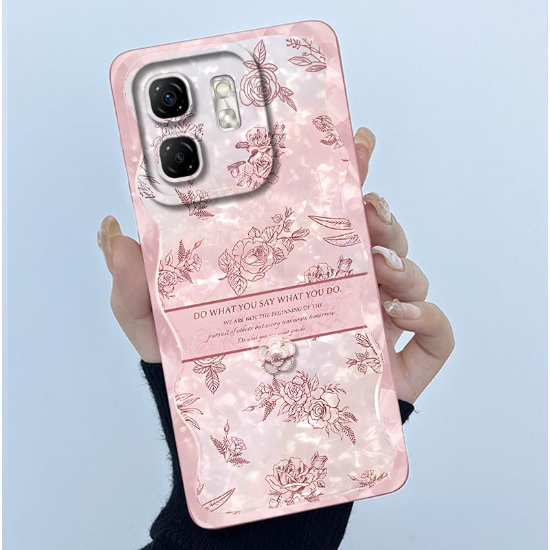 

For Infinix Smart 9 X6532 Case Smart9 Hot50i Fashion Butterfly Flower Funda Silicone Coque For Infinix Hot 50i X6531 Back Covers Infinix Hot 50i
